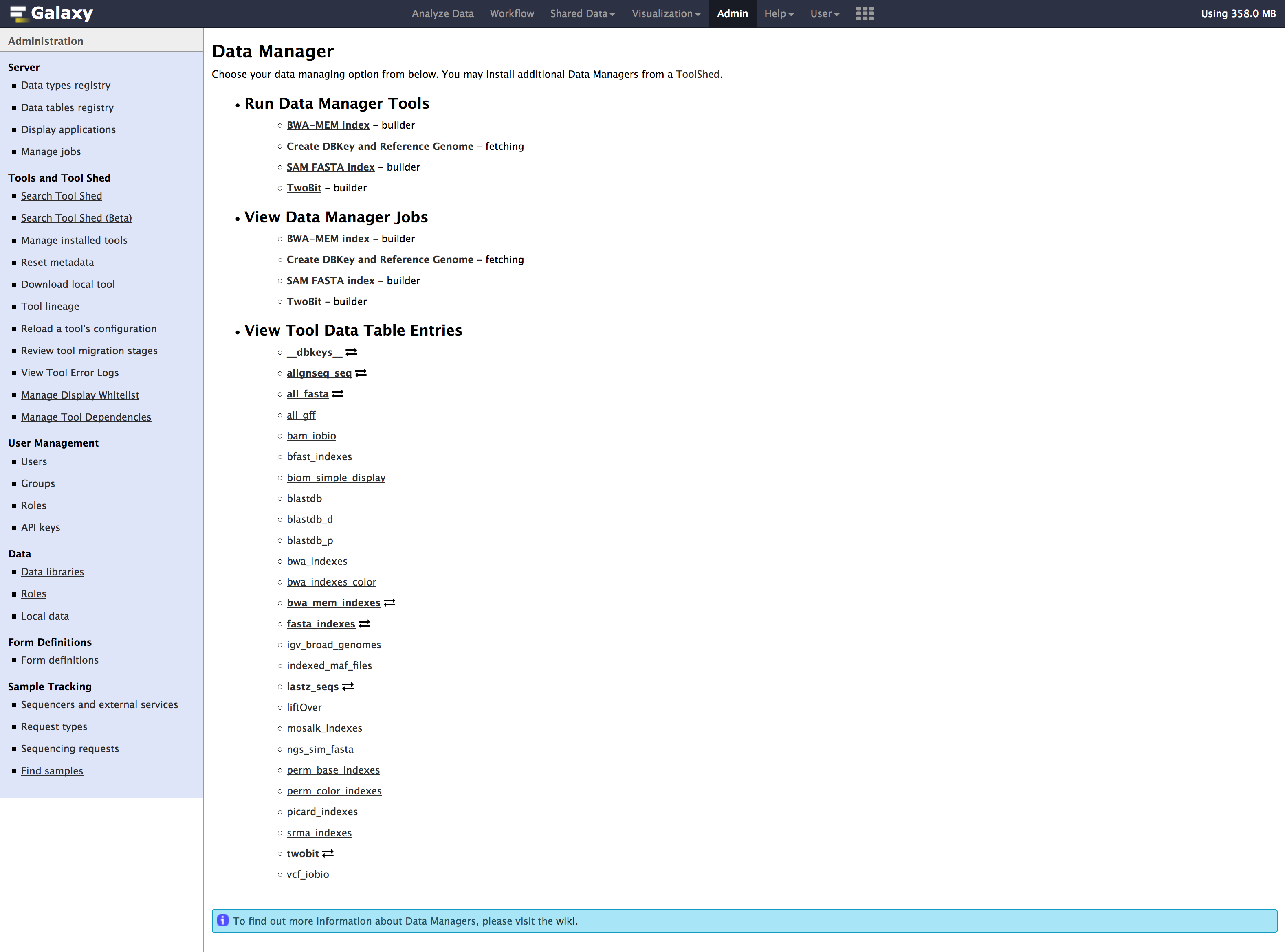 Data Manager